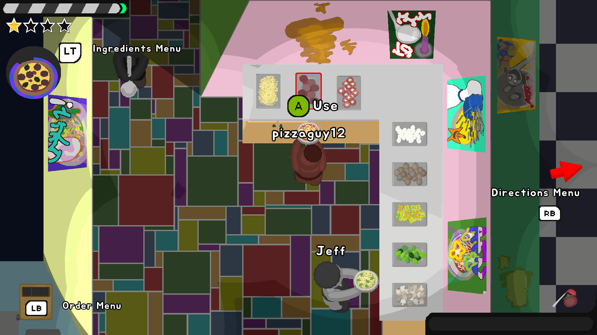 Screenshot Pizza SUS